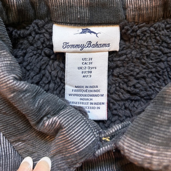 Tommy Bahama Toddler Gray Plaid Button Up Jacket Size 3T - Picture 6 of 10